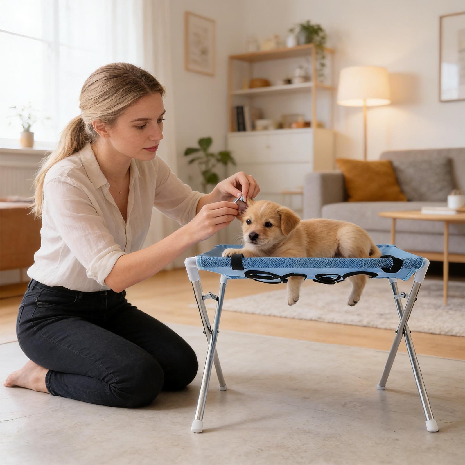 Pet Grooming Hammock Stand Fol - огляд і ціна Pet Supplies Discount
