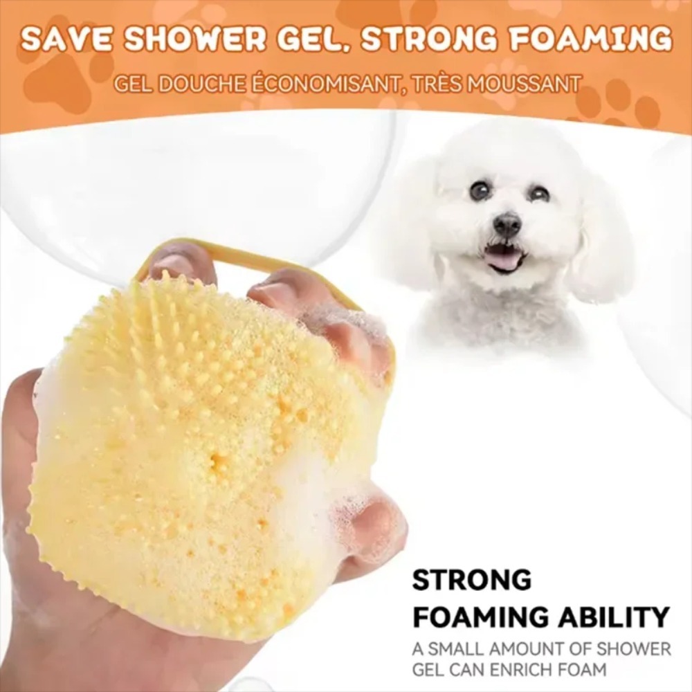 Silicone Bath Massage Brush Mu - огляд і ціна Pet Supplies App