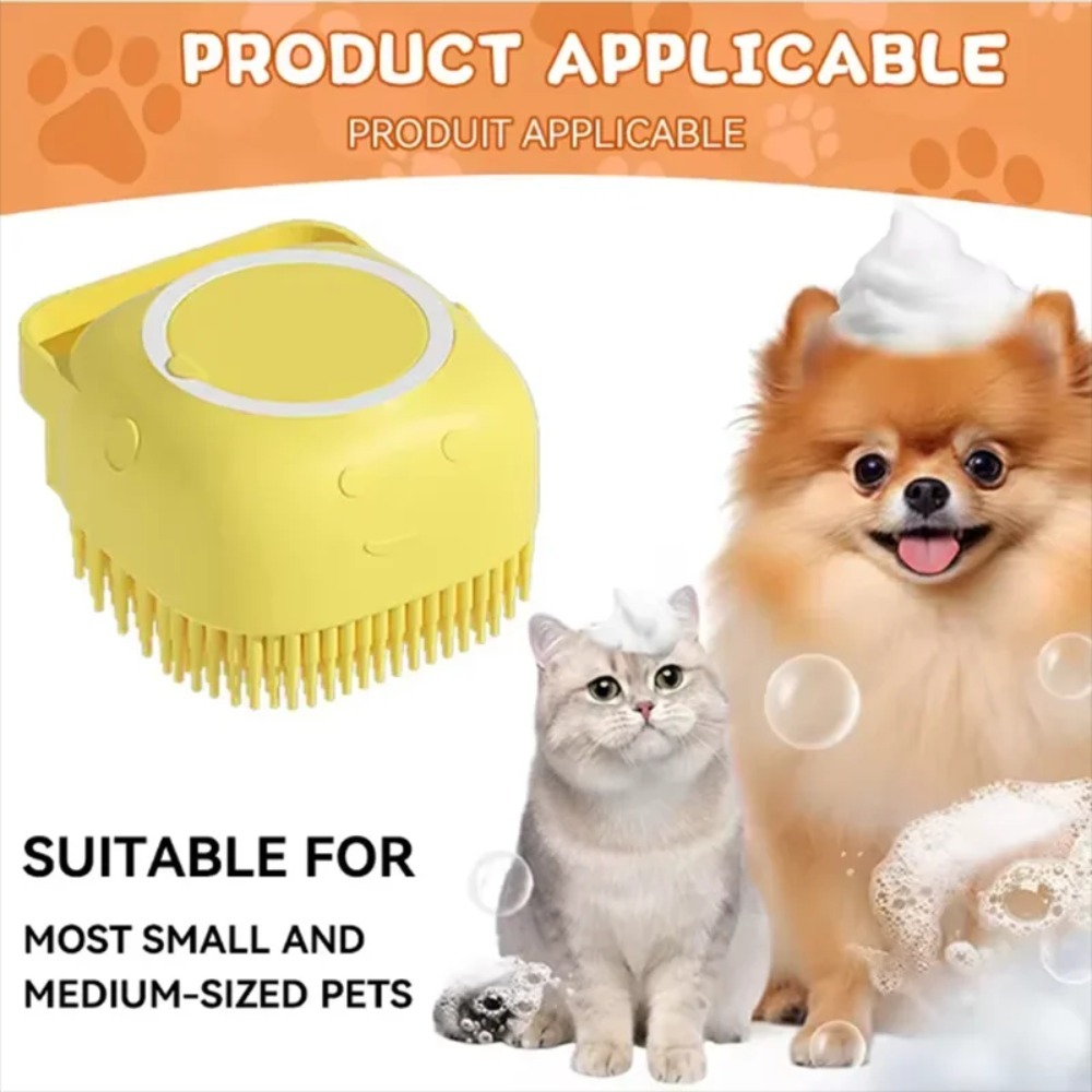 Silicone Bath Massage Brush Mu - огляд і ціна Pet Supplies App