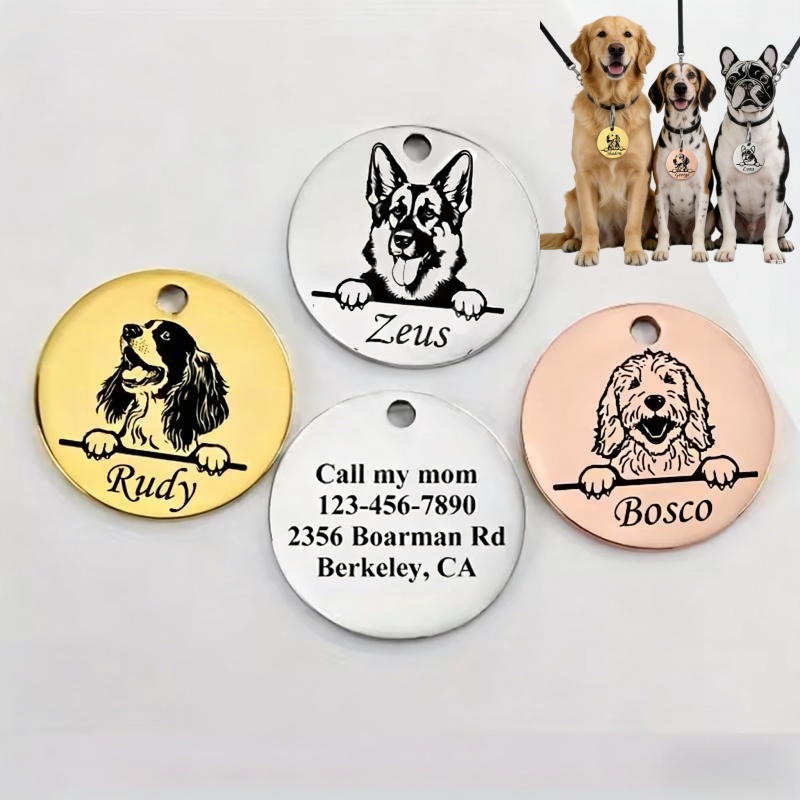 Custom Pet Name Puppy Anti-los - огляд і ціна Pet Supplies Discount