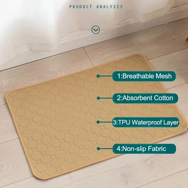 Dog Pee Pad Reusable Washable  - огляд і ціна Pet Supplies Dog Wash